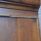 Biedermeier Kabinet Kast Kersen Of Linnenkast thumbnail 9