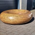 Unieke Jaren '70 Vintage Fiberglas Salontafel, Een Echte Eye-catcher! thumbnail 16