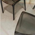 Set Van 4 Vintage Plexiglass Stoelen Eetkamerstoelen thumbnail 19