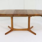 Dyrlund Vintage Ovalen Verlengbare Eettafel 'Bording' thumbnail 19