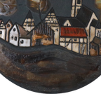 Vintage Keramieken Wandbord Landsby Keramiek thumbnail 6