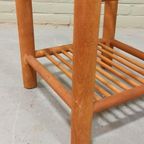Vintage Houten Bijzettafel Nachtkastje Plantentafel thumbnail 8