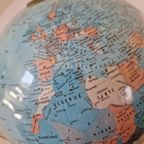 Vintage Wereldbol Lamp Jaren 60 Globe thumbnail 2