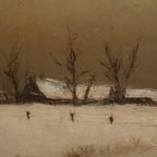 Fritz Bosteels "Winterlandschap" thumbnail 3