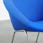Vintage Blauwe Walter Knoll Duits Design Lounge Fauteuil Model 369 Met Een Nieuwe Zitting thumbnail 8