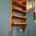 Vintage Cees Braakman Pastoe Open Kast Wandrek Wandkast Boekenkast Boekenrek thumbnail 11
