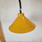 Vintage Mosterd Gele Rise And Fall Lamp thumbnail 2
