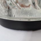 Vintage Plafondlamp Plafonnière Wandlamp Glas Organisch thumbnail 6