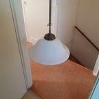 Vintage - Hanglamp - Plafondlamp - Uitschuifbare Stang -glas thumbnail 4