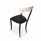 2 X Charme Dining Chair By Fasem Is A Slender, Yet Strong Masterpiece 1980s thumbnail 16