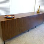 Prachtige Vintage Palissander Highboard Kast thumbnail 12