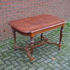 Mahonie Eettafel Opknapper thumbnail 2