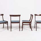 Ole Wanscher Dinning Chairs ‘Rungstedlund’ By Poul Jeppesen Møbelfabrik, 1950’S Denmark thumbnail 3