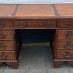 Klassiek Engelse Stijl Bureau Met 9 Lades, 76 Cm Hoog thumbnail 2