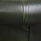 Klassieke Groene Rundleren En Houten Chesterfield Bureaustoel/ Captain Chair In Engelse Stijl thumbnail 14