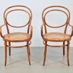 2 Art Nouveau Deco Stoel Jacob & Josef Kohn Wien Thonet 20E thumbnail 2