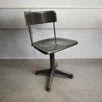 Vintage Industriëlel Bureaustoel / Desk Chair Tubax thumbnail 2