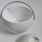 Guzzini Ijsemmer Ice Bucket 'stella' Wit Space Age & Ijstang thumbnail 9