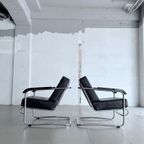 2X Vintage Lounge Chair By Enrico Prampolini For Cova Milano thumbnail 10