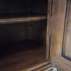 Vintage Eiken Toogkast (b155xh210xd65) thumbnail 4