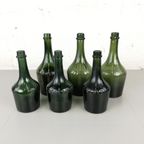 6 Antieke Benedictin Flessen 19E Eeuw thumbnail 2