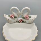 Vintage Kitsch Zeepbakje Zwanen thumbnail 7
