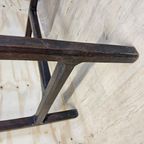 Antieke Staande Hoge Eiken Houten Lessenaar / Schrijfbureau (19e Eeuw) / Clerk Desk thumbnail 9
