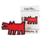 Keith Haring - Medicom Barking Dog Statue Red thumbnail 5