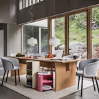 HEM | Hide Side Table Lichtroze Structuurpoedercoating thumbnail 6