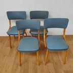 Mid Century Vintage Stoelen Eettafelstoelen Eetkamerstoelen thumbnail 2