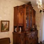 Buffet Liegois 2 Corps Style Lxv In Walnut thumbnail 2