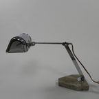 Franse Bureaulamp, Fare Pirouette Lamp, Jaren 30 thumbnail 10