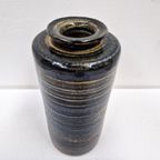 Striped Cylinder Zaalberg Vase, Dutch Modernist, 1970S thumbnail 3