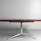 Zeldzame Vintage Mid-Century Executive Bureau Van Florence Knoll In Palissander Hout thumbnail 5