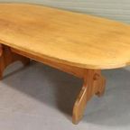 Vintage Grote Massief Grenen Eettafel, Ovaal, 180 X 90 Cm thumbnail 18