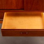 Deens High Teak Sideboard In Teak With Oak Base, 1960S thumbnail 22