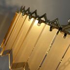 Vintage Glazen Platen Panelen Hanglamp 60’S Originele Gaaf ! thumbnail 6
