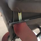 Verstelbare Bruin Leren Relaxfauteuil Met Voetenbank thumbnail 10