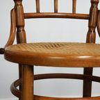 Set Van 4 Originele En Antieke Thonet Bistro Stoelen Met Een Fantastische Uitstraling thumbnail 6