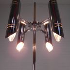 Mid-Century Vintage Space Age Chromen, Staande Lamp, Jaren 60 thumbnail 9