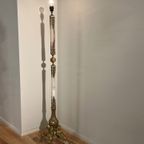 Fifties Italiaanse Lampadaire Onyx Marmer, Hollywood Regency thumbnail 8