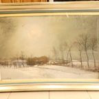 Jaak Van Den Seylbergh (1884-1960) Winterlandschap thumbnail 4