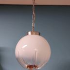 Vintage Murano Mazzega Hanglamp Plafondlamp Lamp Italië thumbnail 11