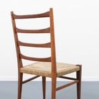 1960’S Pair Of Italian Modern Architectural Chairs / Eetkamerstoelen thumbnail 3