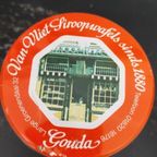 Vintage Blik Oranje Stroopwafels Met Foto'S Van Gouda thumbnail 4