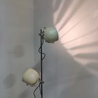 Mid Century 2 Shade Floor Lamp, 1970S thumbnail 4
