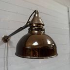 Vroege Rademacher Wandlamp Met Grote Emaille Kap thumbnail 22