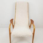Vintage Swedese Lamino Yngve Ekstrom Fauteuil Doodle thumbnail 5