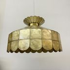 Vintage Mother Of Pearl Hanging Lamp 1970S thumbnail 21