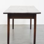 Tijdloze Antieke Vroeg 19e Eeuwse Engelse 6 Persoons Eettafel Met Een Prachtig Blad Van Notenhout thumbnail 7